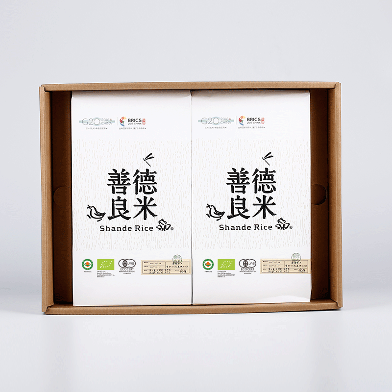 善德良米物喜有机长粒香1年120斤年订购