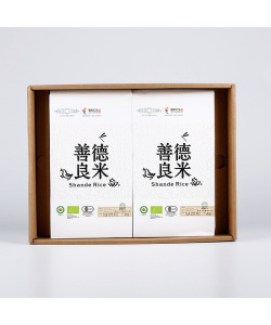 善德良米物喜有机长粒香1年120斤年订购