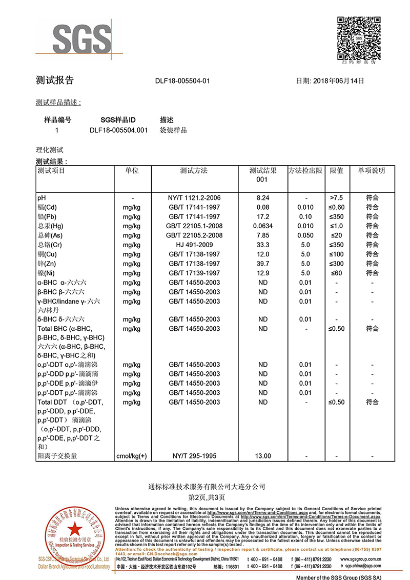 土壤检测报告